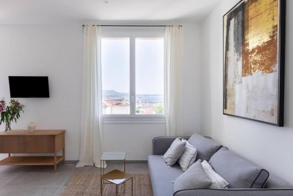 Petit Paradis A Sanary Avec Vue Mer Wifi Et Clim エクステリア 写真